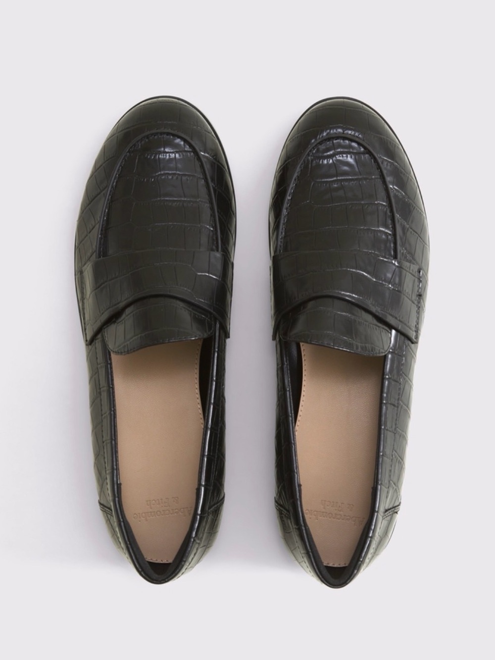Abercrombie Vegan Croc Loafers